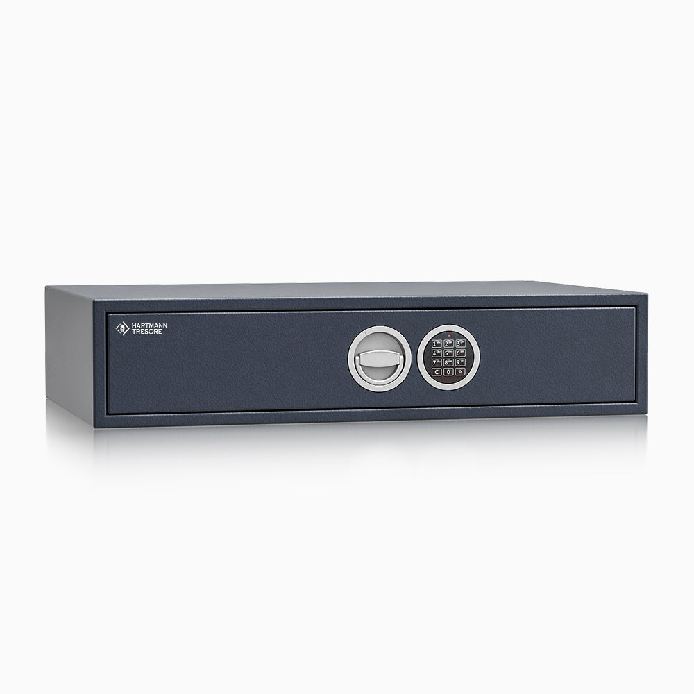 Domový trezor DR 40-02 s kódovým zámkom, vo farbe RAL 7024