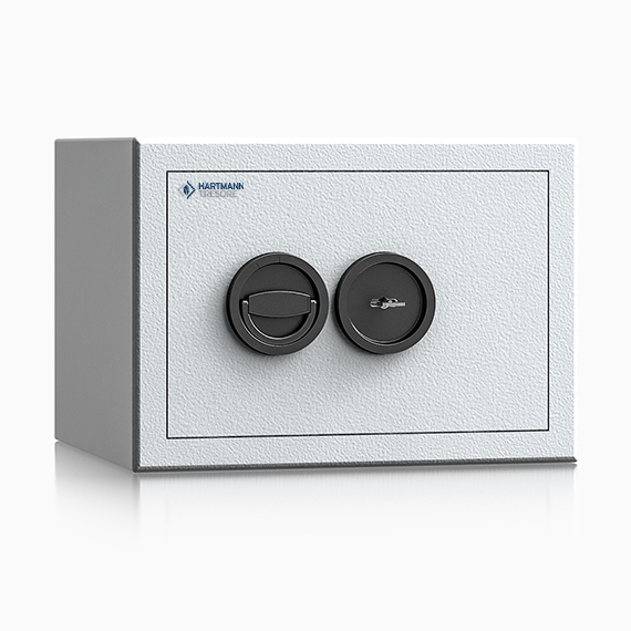 Domový trezor SD 120-01 s kľúčovým zámkom, vo farbe RAL 7035