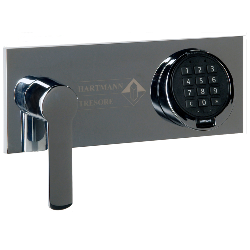 Trezor na zbrane signature edition WT 270-01, s elektronickým kódovým zámkom, v čiernej farbe RAL 9005
